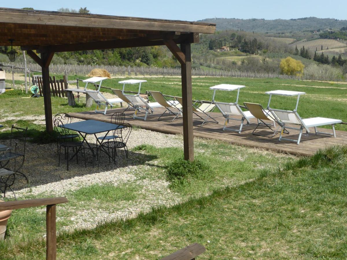 Agriturismo Le Tre Pietre - Podere Nel Chianti Quercegrossa Eksteriør bilde