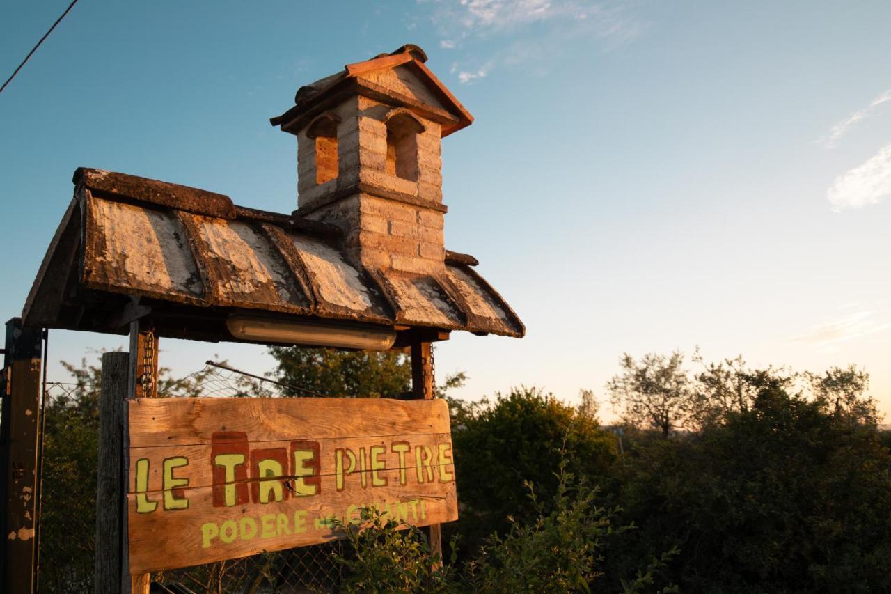 Agriturismo Le Tre Pietre - Podere Nel Chianti Quercegrossa Eksteriør bilde